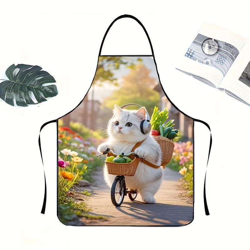 Gardening Tools For Women - 1pc schattig dikke kat fiets bloemen