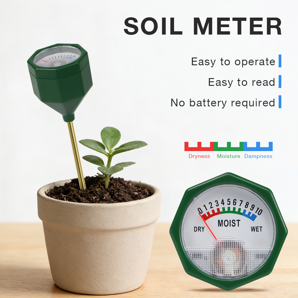 Gardening Tools Required - Bodemvochtmeter Bodemvochtdetector Geen batterij nodig Watergift