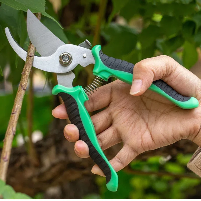 Gardening Tools Pink - Roestvrijstalen professionele tuinschaar Snoeizakken Fruitbomen Bloemen