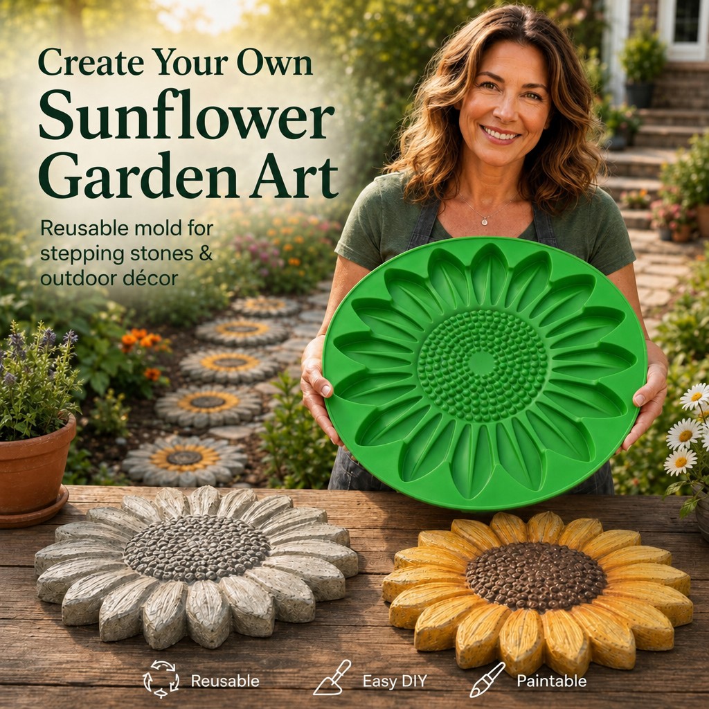Gardening Yard Tools - Zonnebloem Terras Steenmal Set, Beton Gereedschap