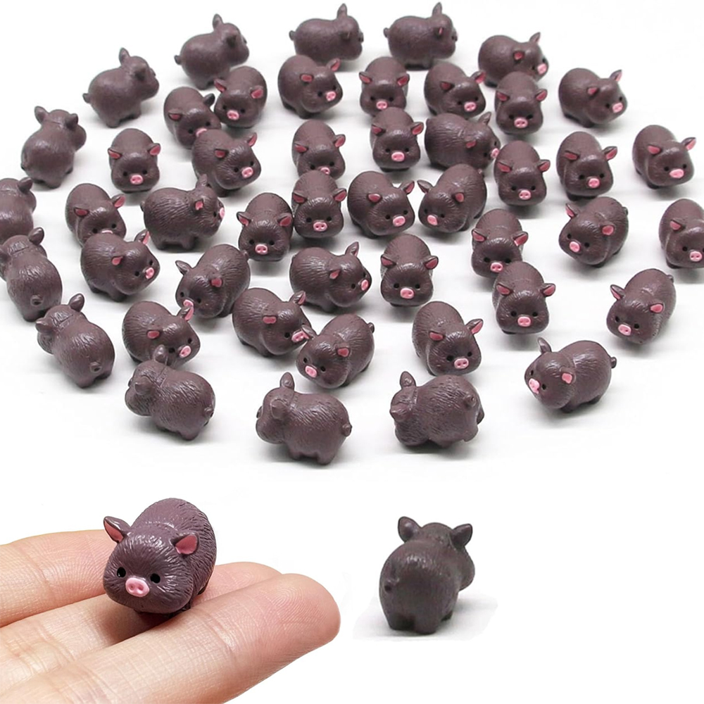 Gardening Tools Cute - 5/10 Stuks Schattige Mini Hars Varkens