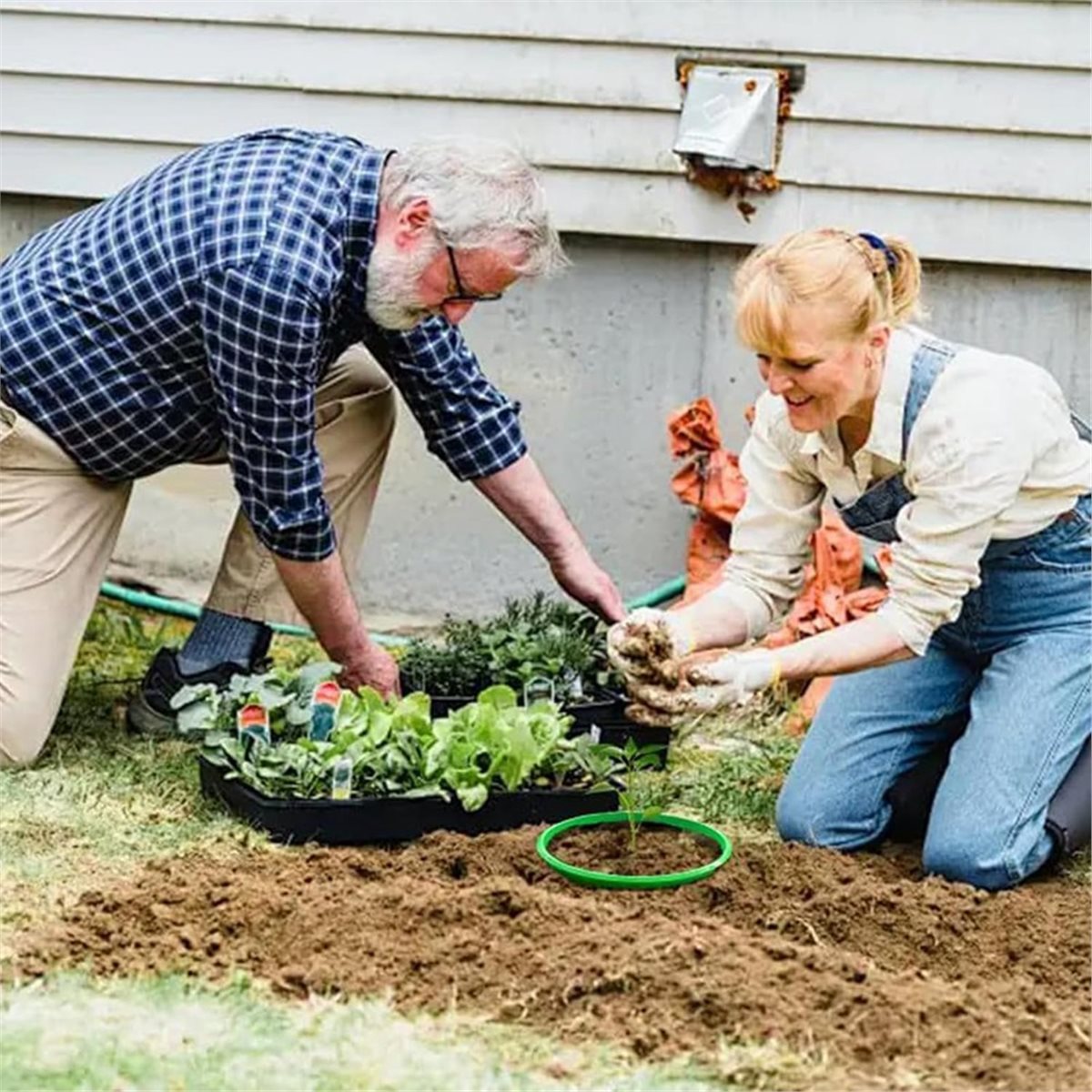 Gardening Tools Big - Grote korting: 4 plantenbeschermringen voor wortelbesproeiing