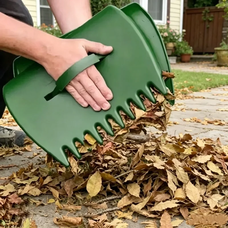 Gardening Hand Tools Yard - Tuinafvalophaalklauwen Handbladharken Set Buiten Gereedschap voor