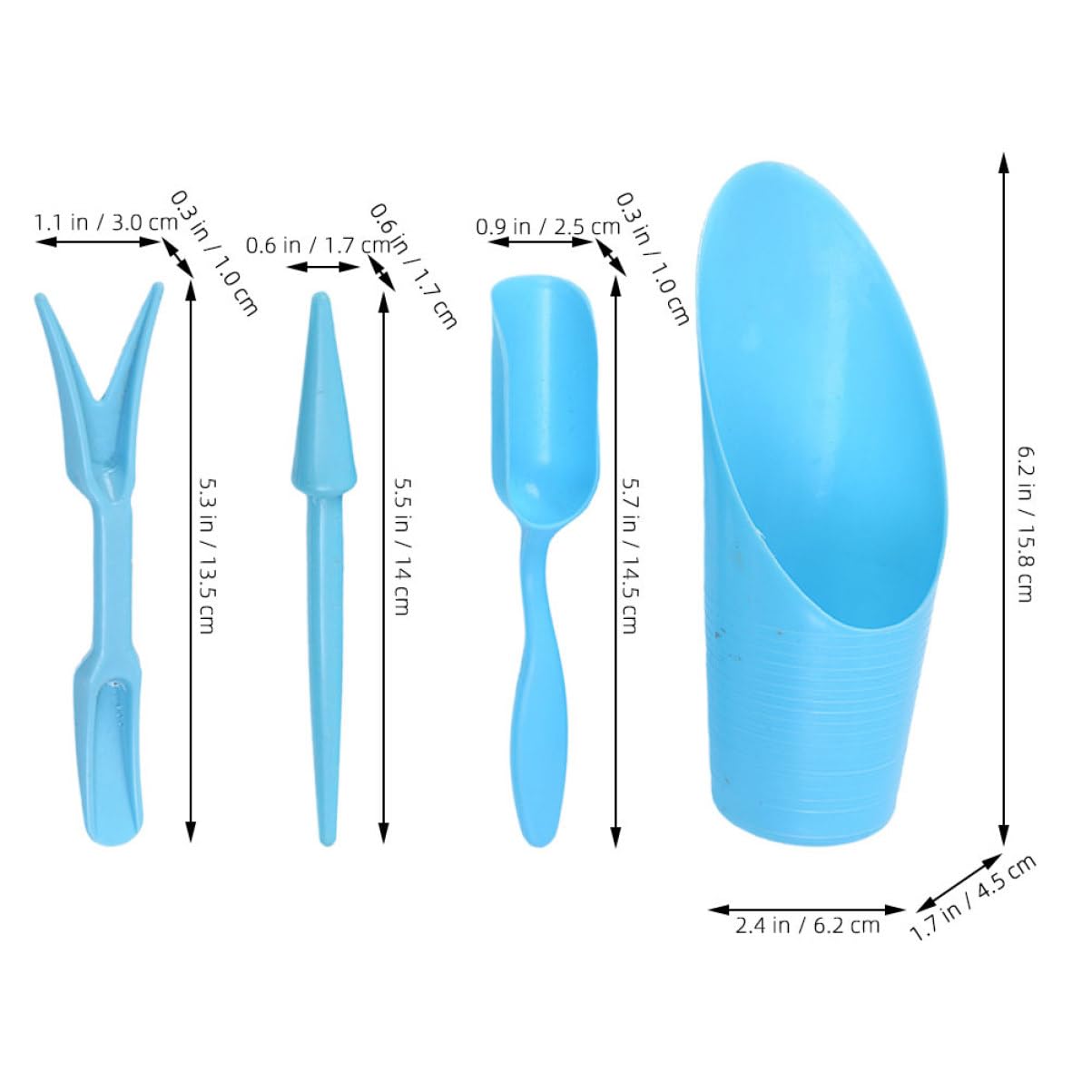 4 stks/set, Plastic Duurzaam E - Gardening Tools Hand recensie en prijs
