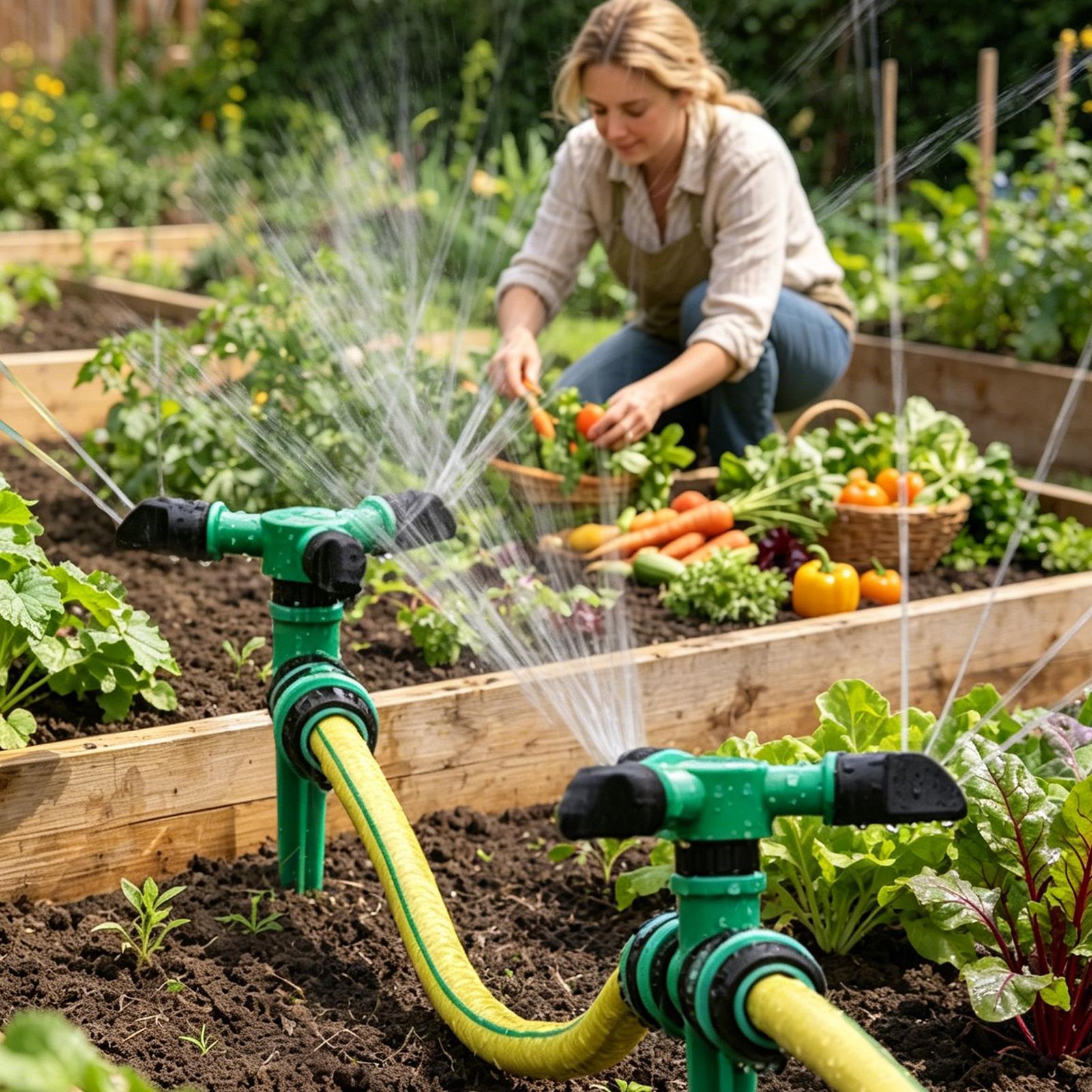 Automatische roterende watersp - Gardening Yard Tools recensie en prijs