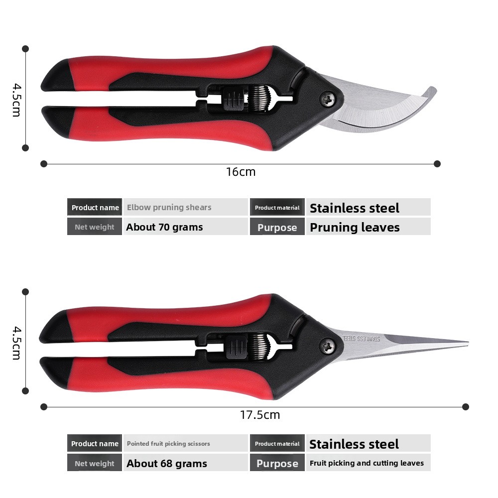 Mini-tuinschaar voor snoeien,  - Gardening Tools Pink recensie en prijs