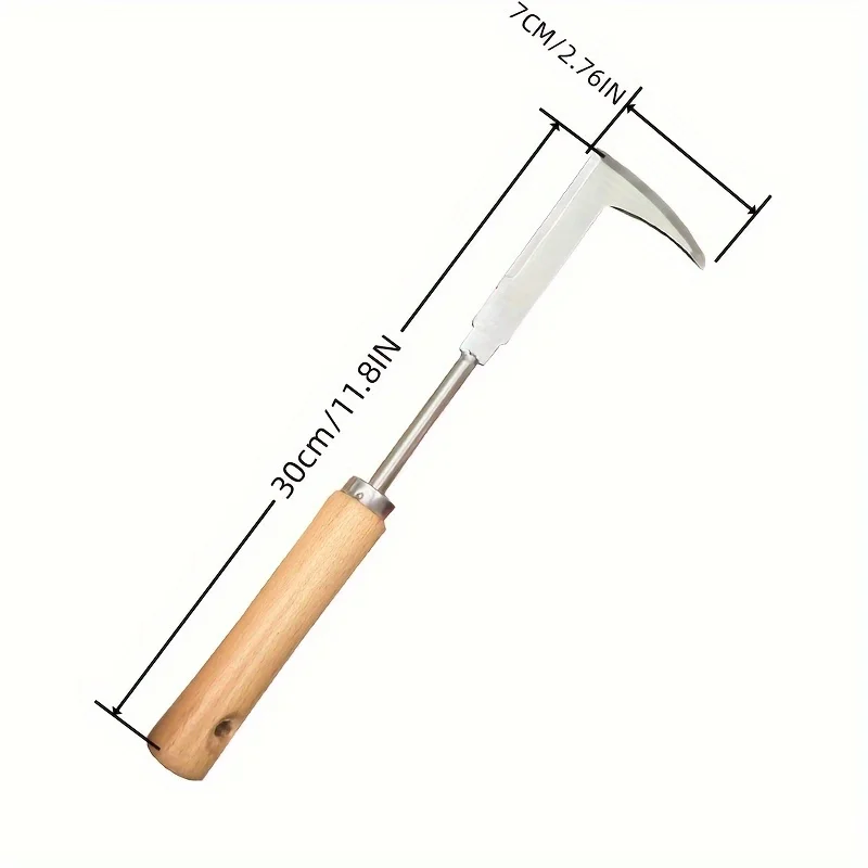 Roestvrijstalen onkruidwijder, - Gardening Hand Tools Yard recensie en prijs