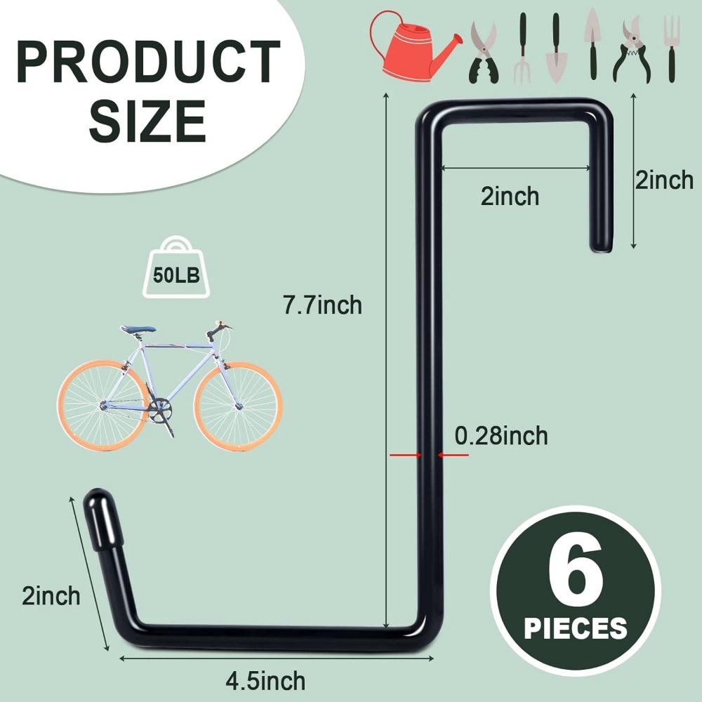 Grote 2/3/4/6/9 PCS Garage Hak - Gardening Tools Required recensie en prijs
