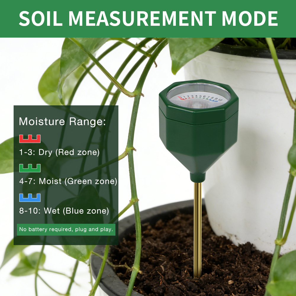 Mini draagbare bodemvochtmeter - Gardening Tools Required recensie en prijs