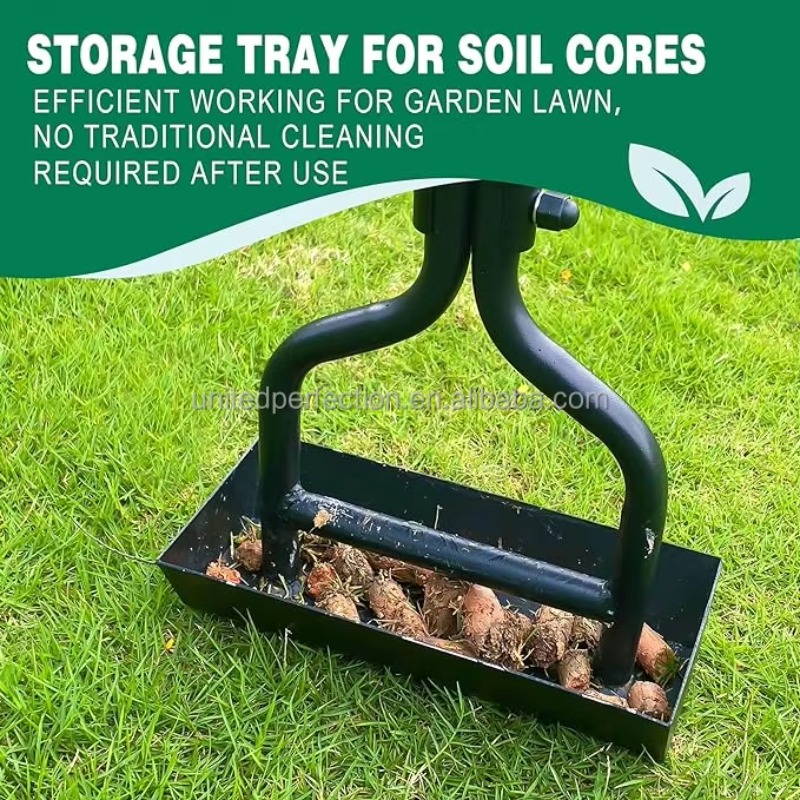Handmatige gazonbeluchter, ker - Gardening Yard Tools recensie en prijs