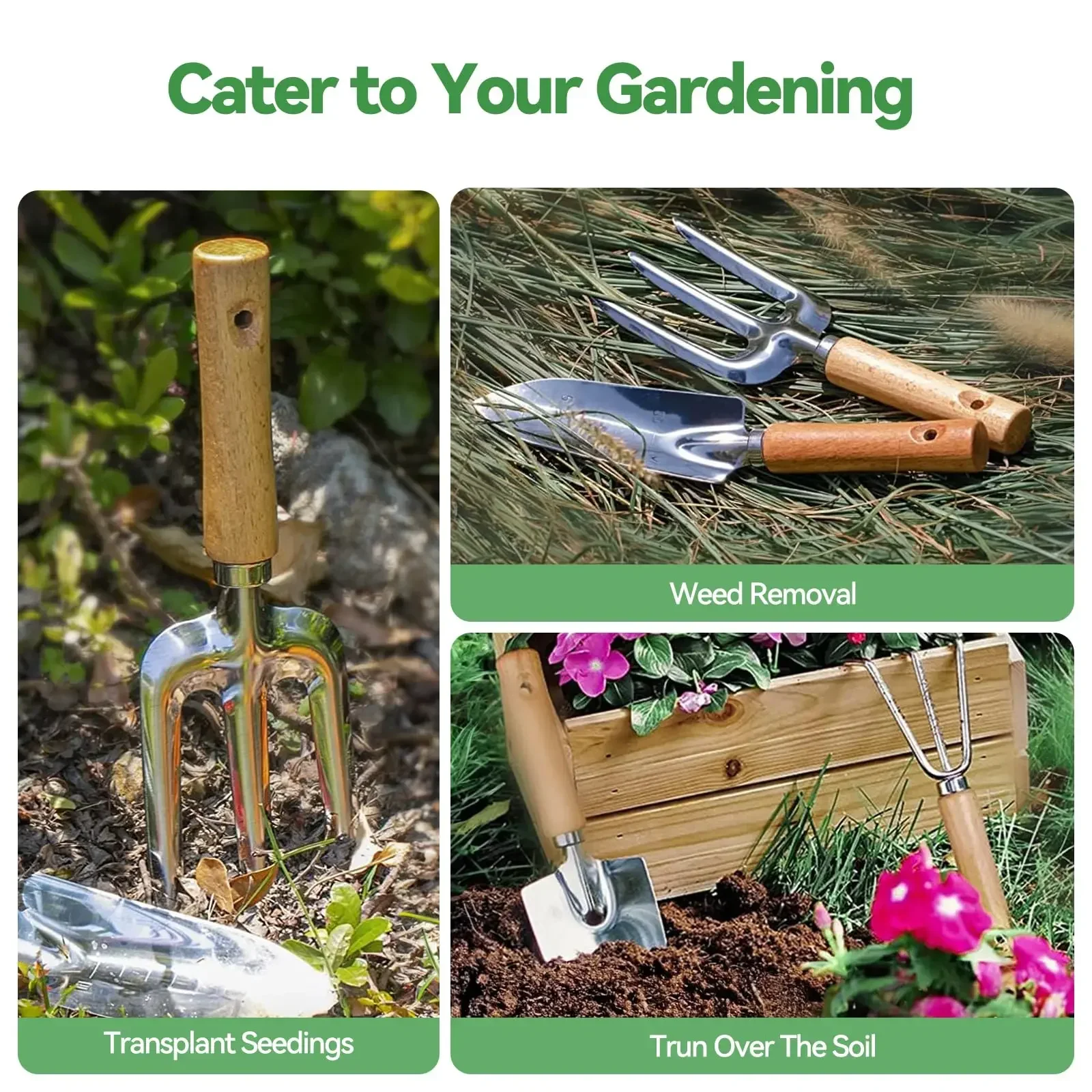 Tuingereedschap 9-delig Zwaar  - Gardening Tools For Women recensie en prijs