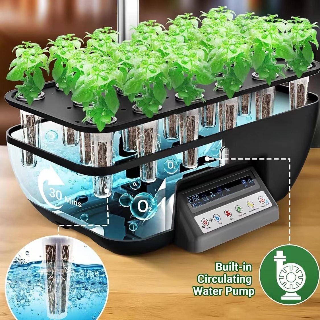 Multifunctioneel plantensystee - Hydroponic System recensie en prijs