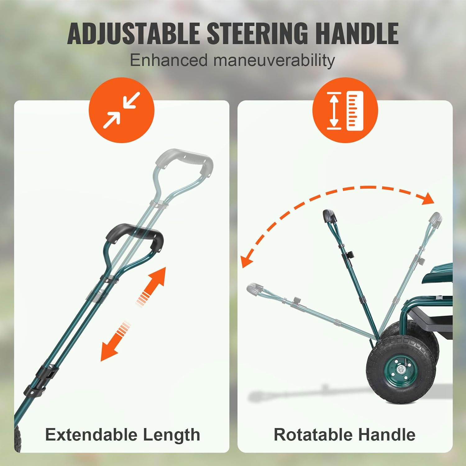 Tuinwagen met wielen en werkzi - Gardening Yard Tools recensie en prijs