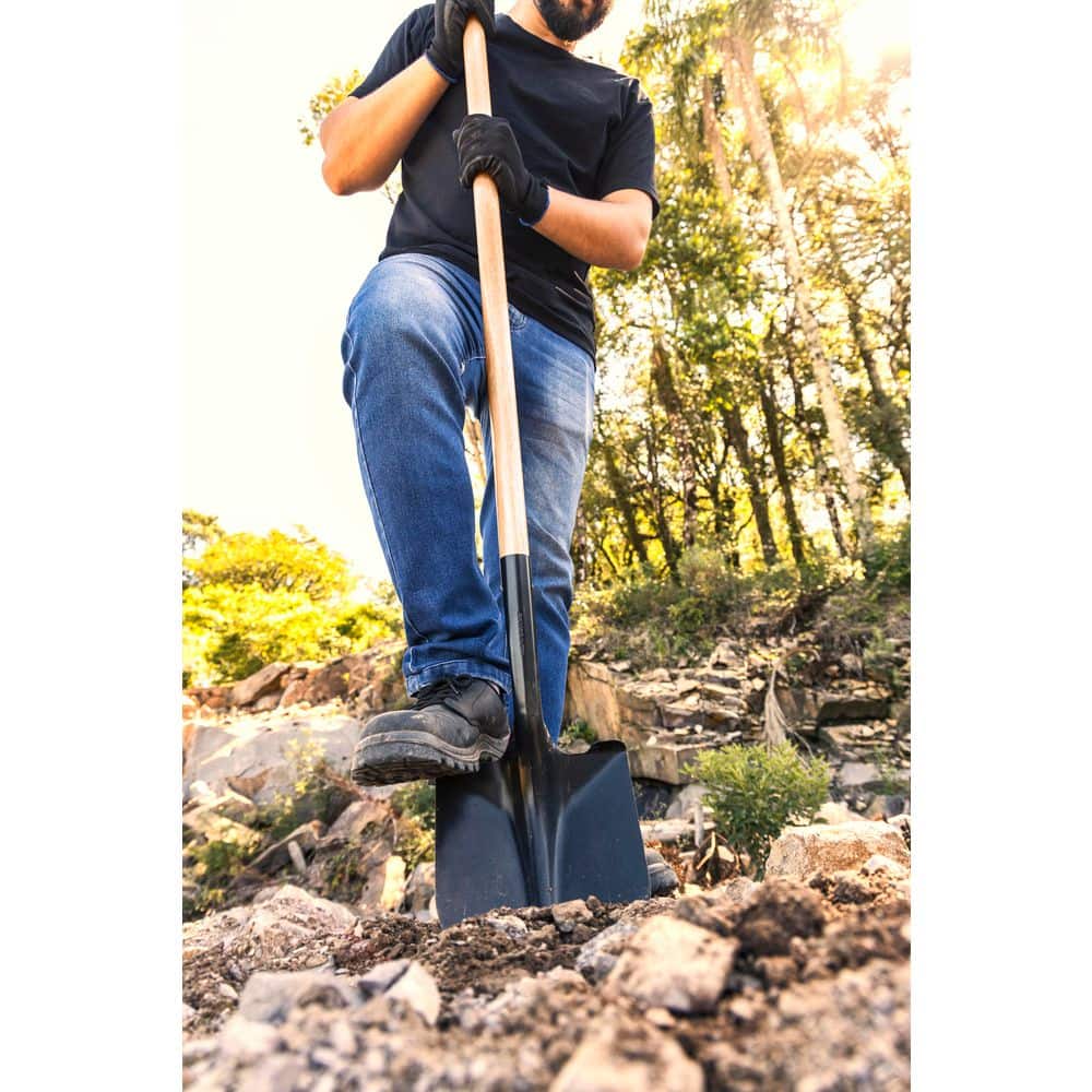Zware koolstofstalen tuinspade - Gardening Hand Tools Yard recensie en prijs