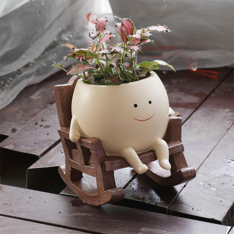 Mini schommelstoel bloempot me - Gardening Tools Cute recensie en prijs