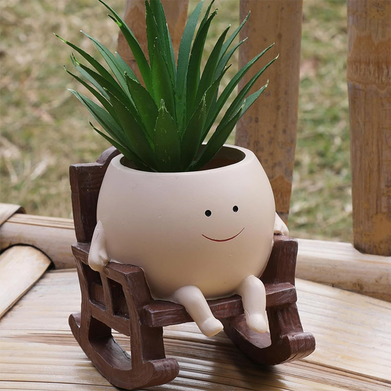 Mini schommelstoel bloempot me - Gardening Tools Cute recensie en prijs